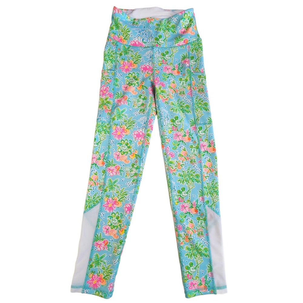 Disney x Lilly Pulitzer Mickey & Minnie Mouse Weekender Leggings size‎ XXS